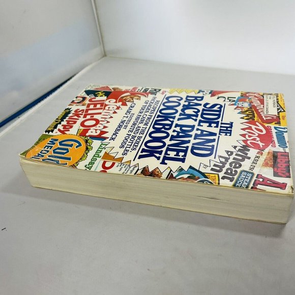 THE SIDE & BACK PANEL COOKBOOK-Recipes from Boxes, Can First Printing Vintage - Picture 6 of 12